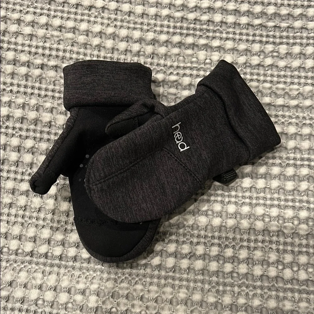 Head Kids Mittens - Black